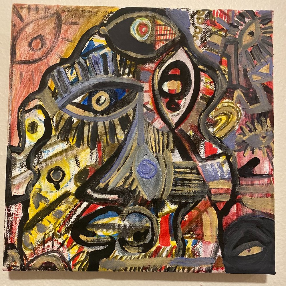 abstract portrait